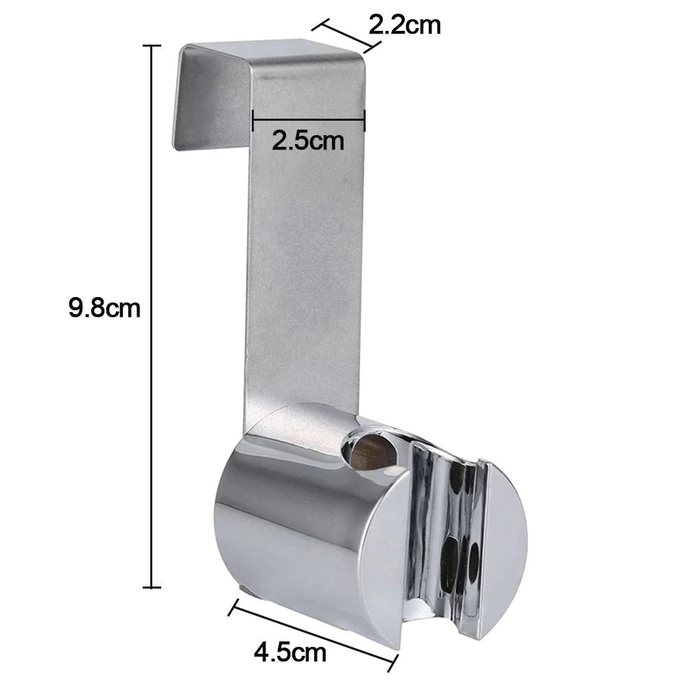 Toilet Shattaf Adapter Hose Bidet Spray Stainless Steel Handheld Shower Head