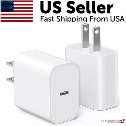 20W USB C Super Fast Charger PD To Type C Cable For iPhone 15 iPad Plus Pro Max