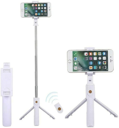 Selfie Stick Tripod Remote Desktop Stand Cell Phone Holder For iPhone Samsung US