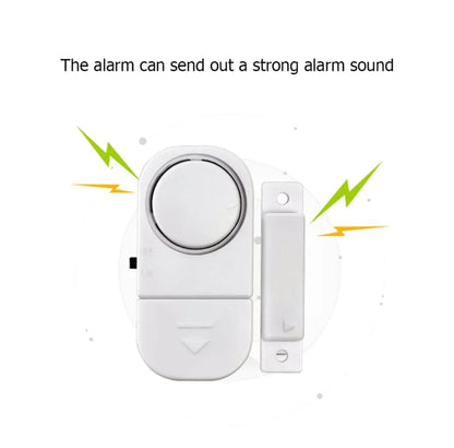 6 PCS WIRELESS Home Window Door Burglar Security ALARM System Magnetic Sensor