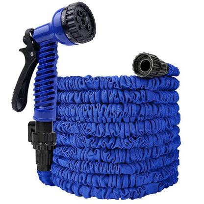 Expanding Expandable Flexible Garden Water Hose w Spray Nozzle 25, 50, 75, 100FT