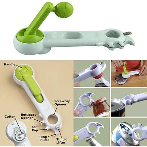 The 6 in 1 Ultimate Opener for Every Kitchen