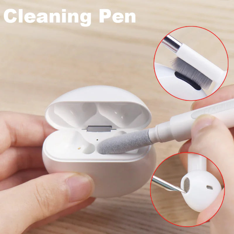 Cleaning Pen For Airpods Pro 1 2 Earphones Cleaner Kit Soft Brush Case Earbuds