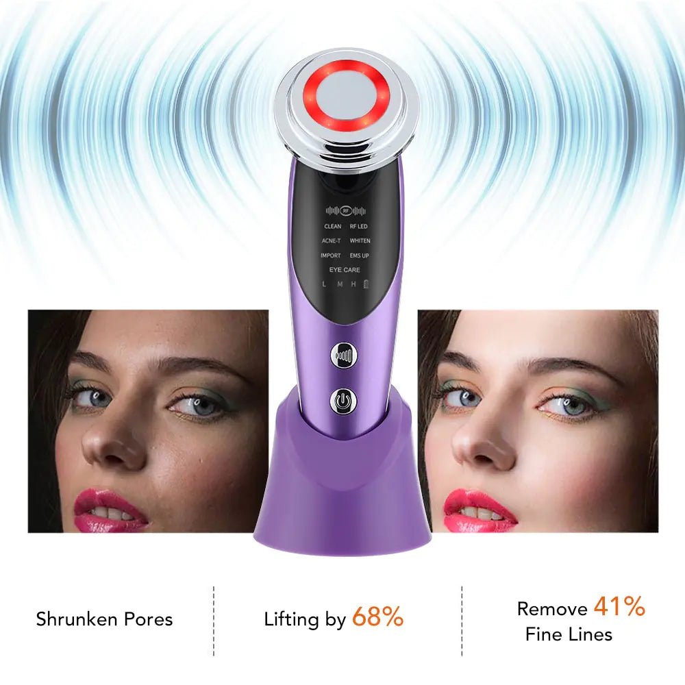 7 in 1 Face Lift Device Facial Massager - ChappieStores