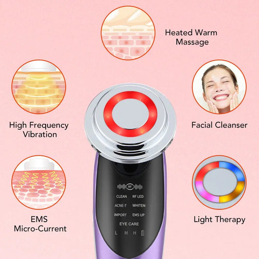 7 in 1 Face Lift Device Facial Massager - ChappieStores