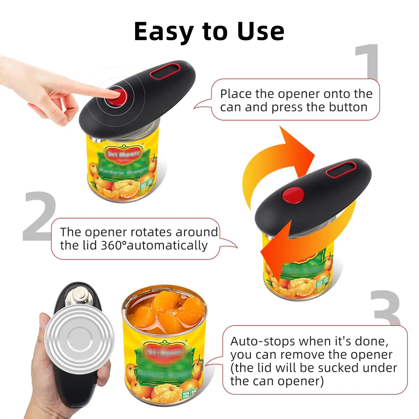 Electric Can Opener - ChappieStores