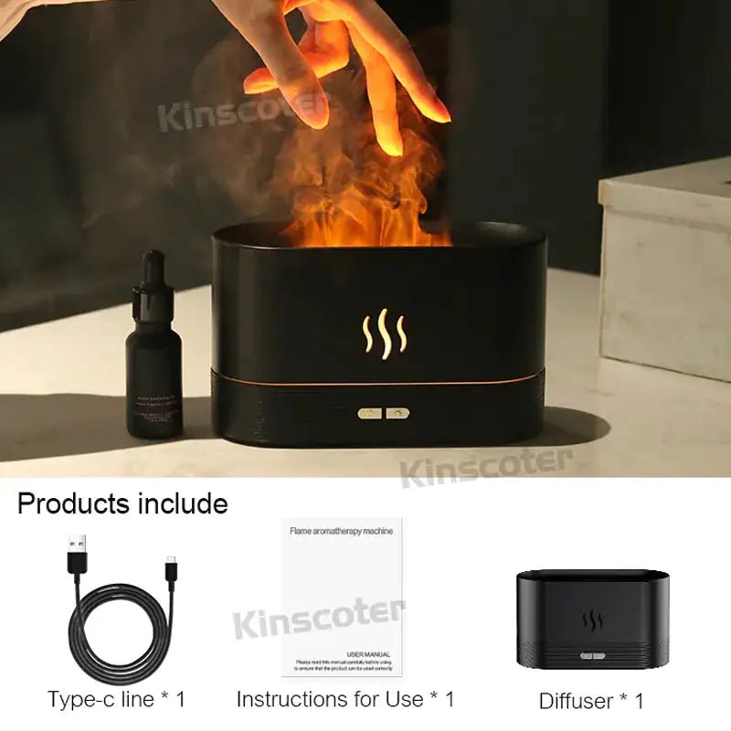 Flame Mist Aroma Diffuser - ChappieStores