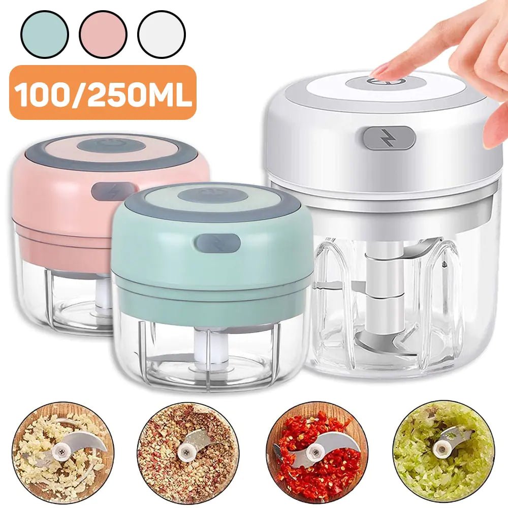 Mini Electric Garlic Chopper - ChappieStores