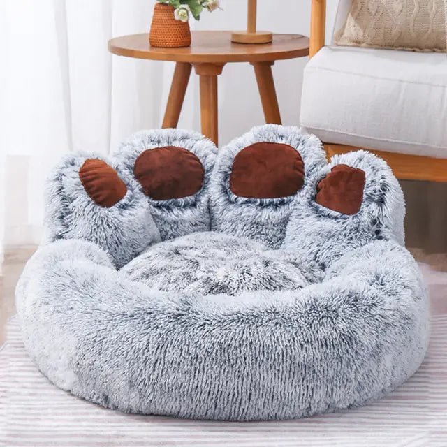 Pet Bear Paw Shape House Bed - ChappieStores