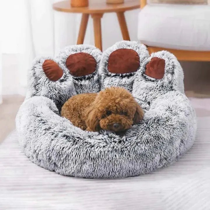 Pet Bear Paw Shape House Bed - ChappieStores