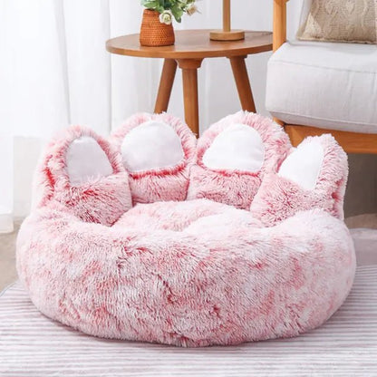 Pet Bear Paw Shape House Bed - ChappieStores