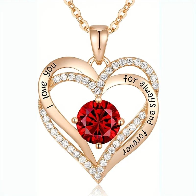 Ruby Radiance Necklace - ChappieStores