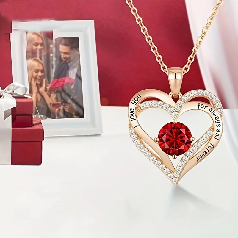 Ruby Radiance Necklace - ChappieStores