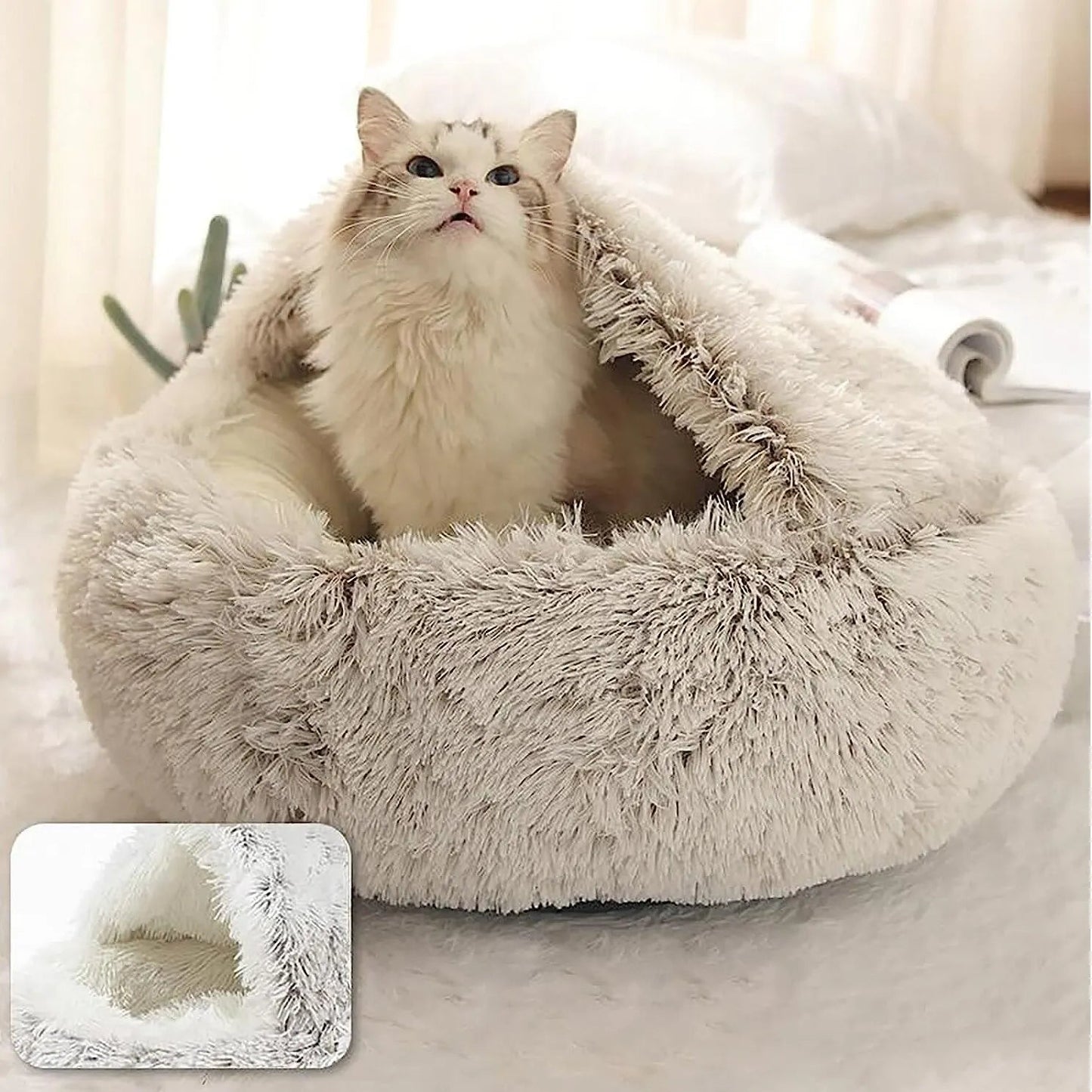 Soft Plush Pet Bed - ChappieStores